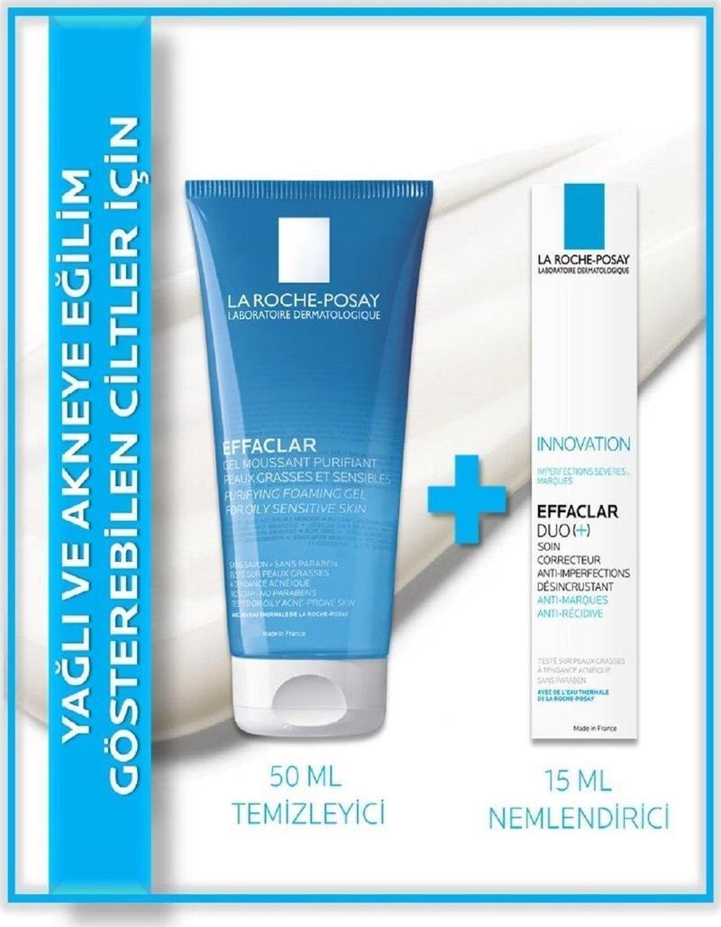 Effaclar Duo 15 ml + Effaclar Gel 50 ml Tanışma Kiti