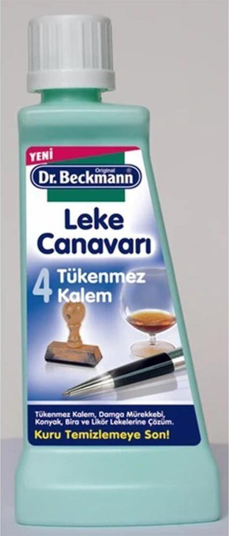 Dr. Beckmann Leke Canavarı Tükenmez Kalem ve Mürekkep Leke Çıkaracı 50ML