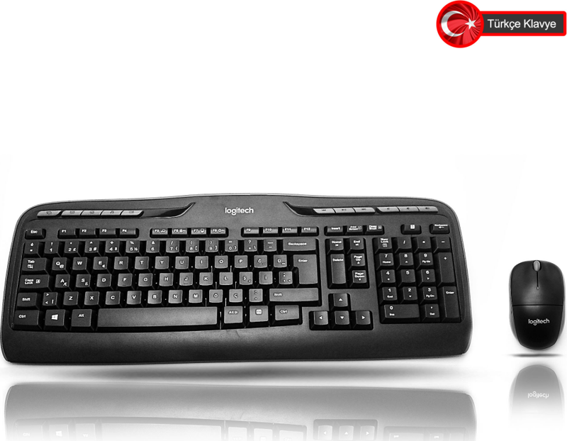 LOGITECH MK330, 920-003988, Kablosuz, Türkçe Q, Klavye Mouse Set