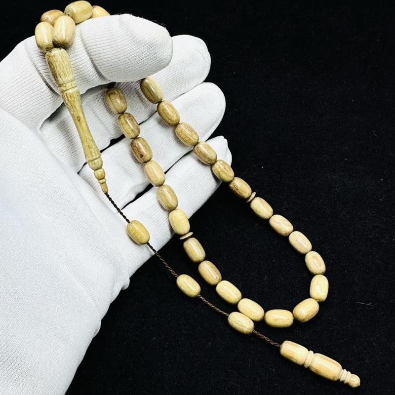 Japon Kiraz Ağacı Malzeme 7-11mm Sistemli Kapsül Model Tesbih