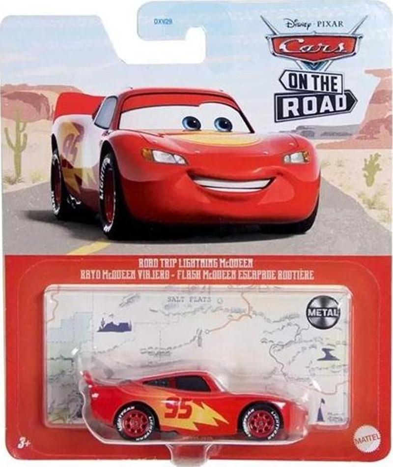 Pixar Cars 3 Road Trip Lightning McQueen Rayo McQueen Viajero (1/55)