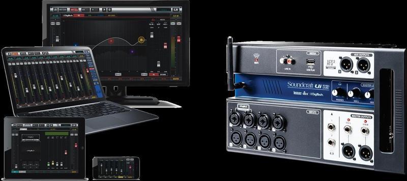 Ui12 12 Kanal Digital Mixer