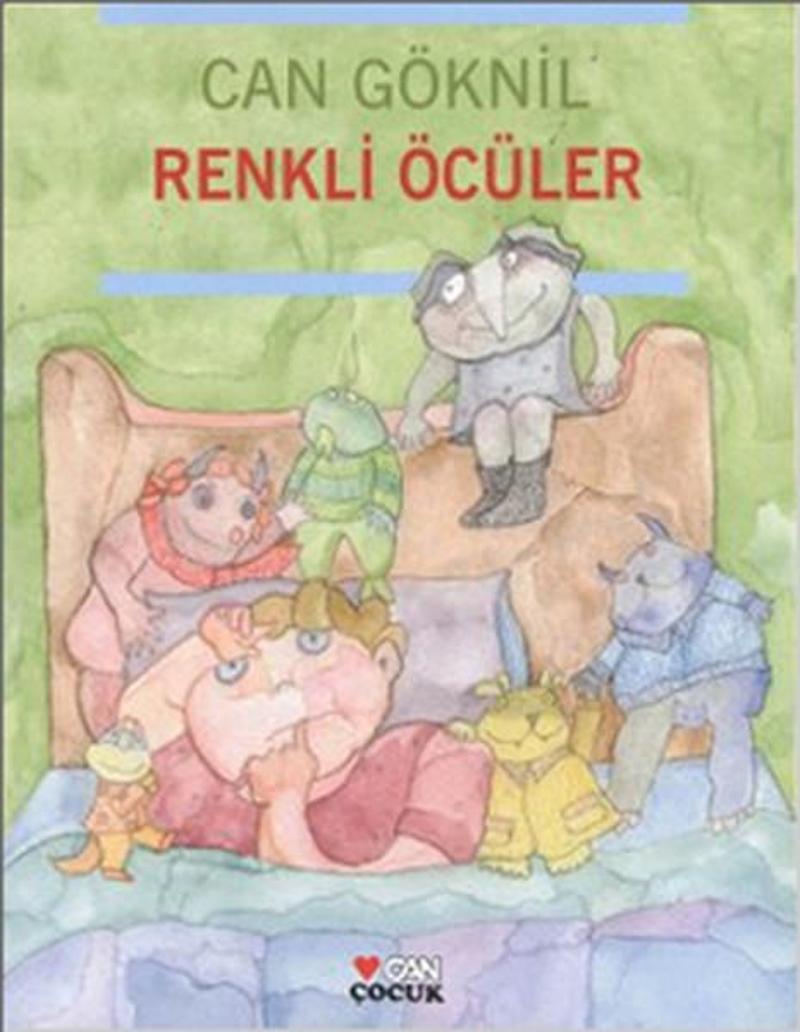 Can Çocuk Yayınları Renkli Öcüler - Can Göknil