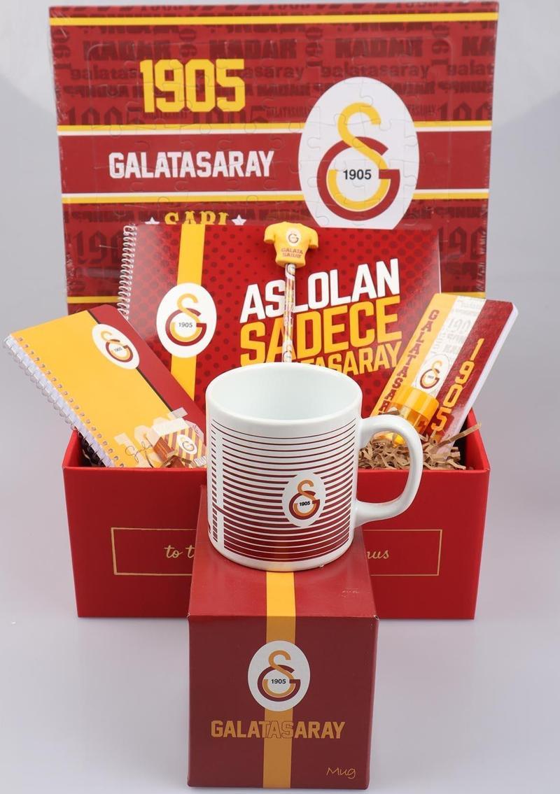 DEKOMUS İLE ÖZEL KUTULU GALATASARAY "FULL" KIRTASİYE SETİ