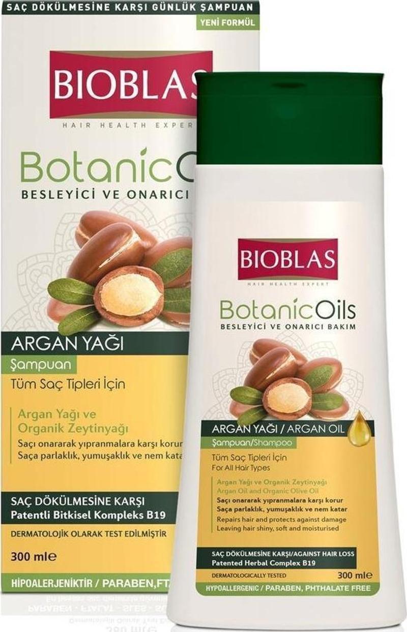 Şampuan Botanic Oils Argan Yağı Besleyici ve Onarıcı 300ML