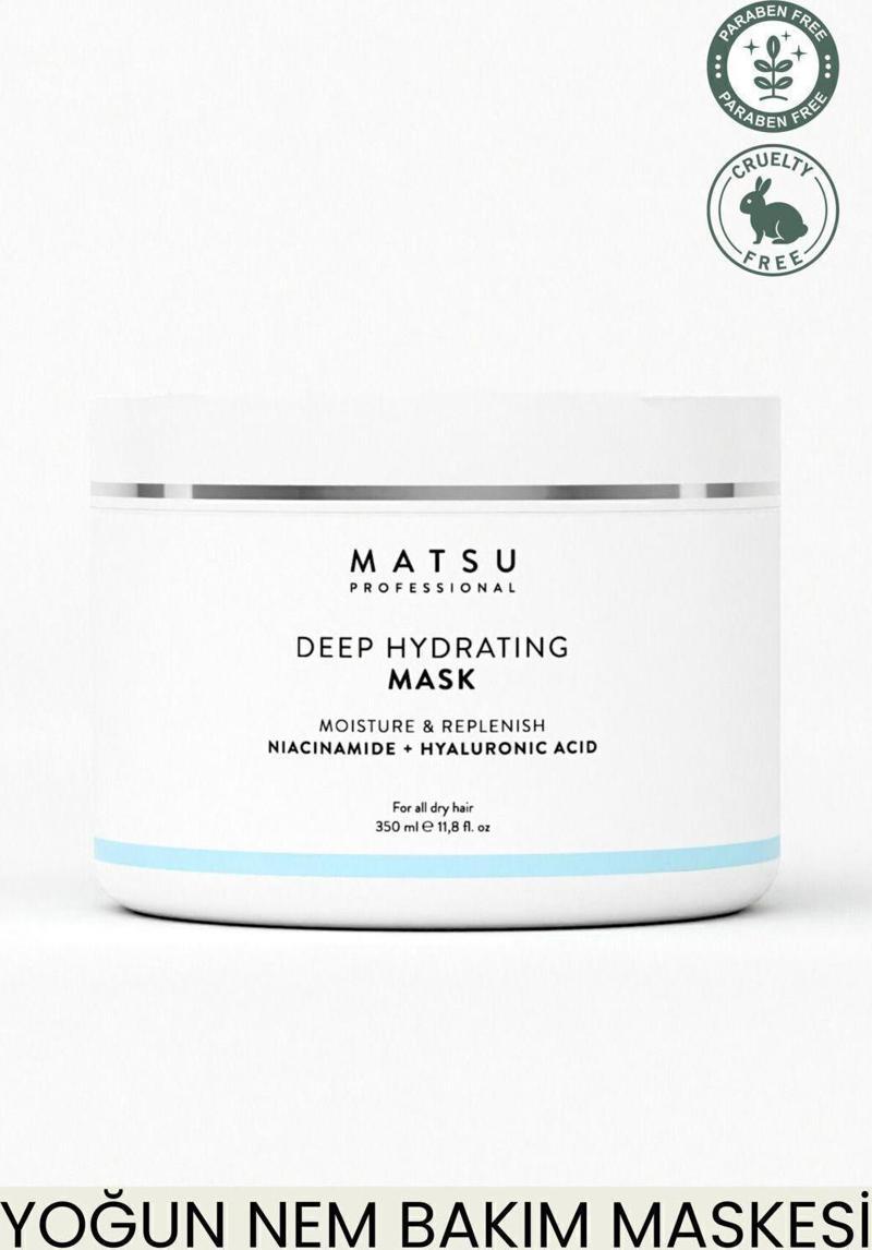 Deep Hydrating Kuru Saçlar Için Yoğun Nem Maskesi 350 ML