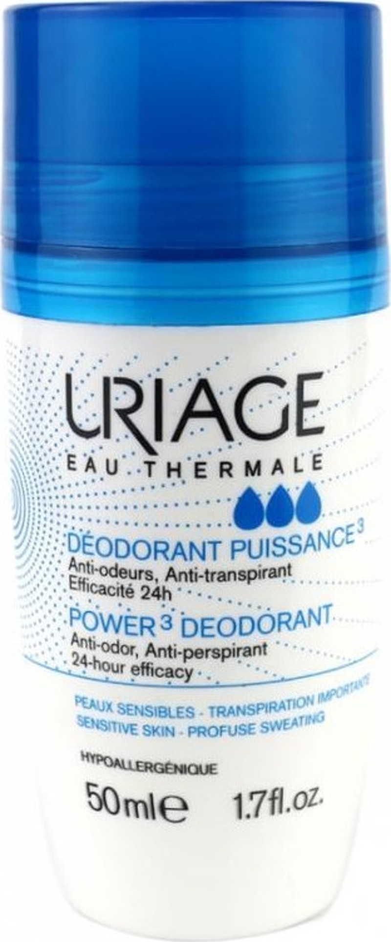 Uriage Puissance Power 3 50 ml Roll-On