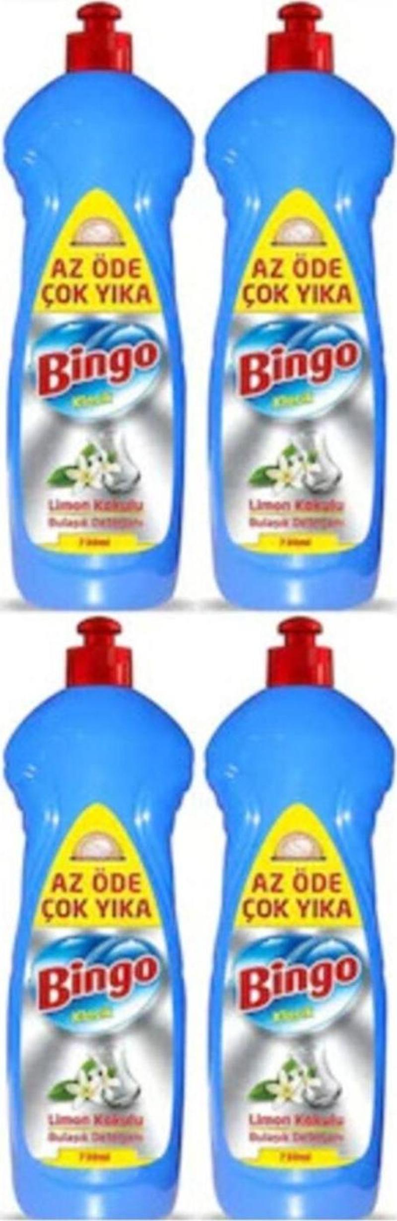 Sıvı Bulaşık Deterjanı Limonlu 730 Ml X 4 Adet