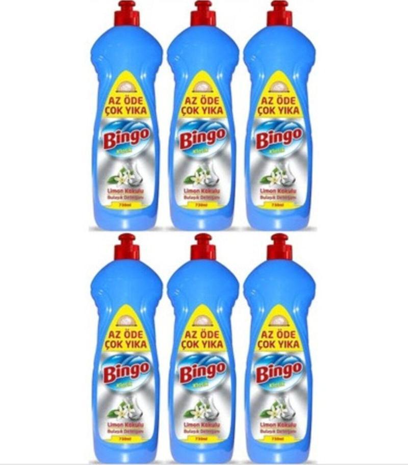 Sıvı Bulaşık Deterjanı Limonlu 730 Ml X 6 Adet