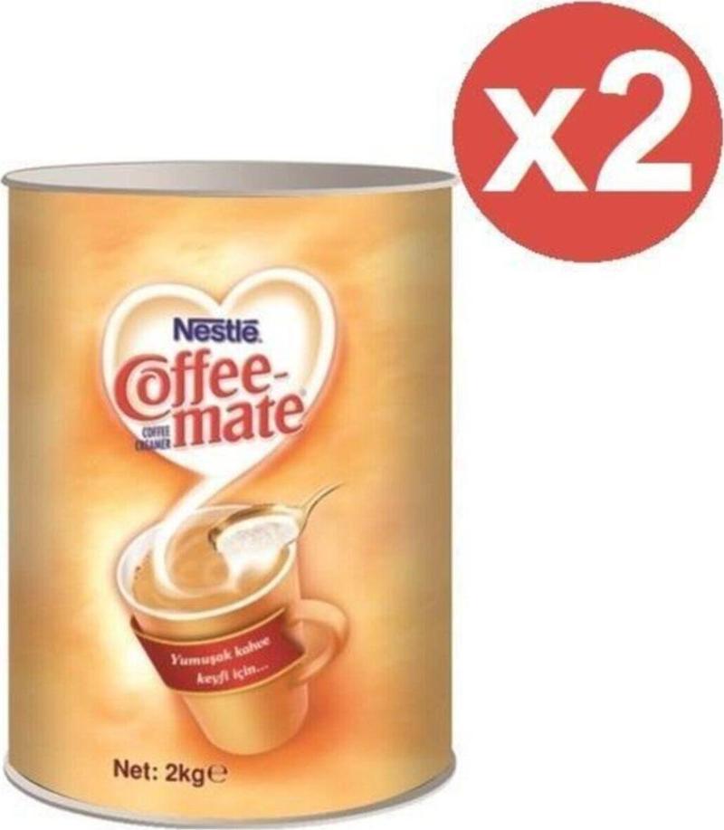 Coffee Mate Kahve Kreması 2 Kg Teneke X 2 Adet