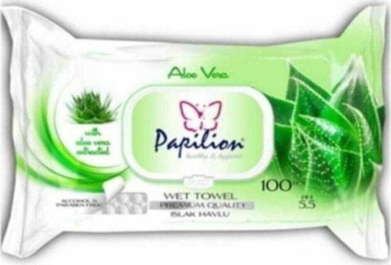 Islak Havlu 100'Lü Aloe Vera