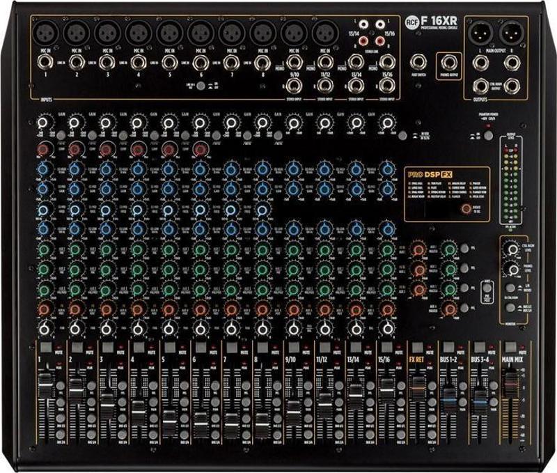 F16XR 16 Kanal USBli Analog Deck Mikser