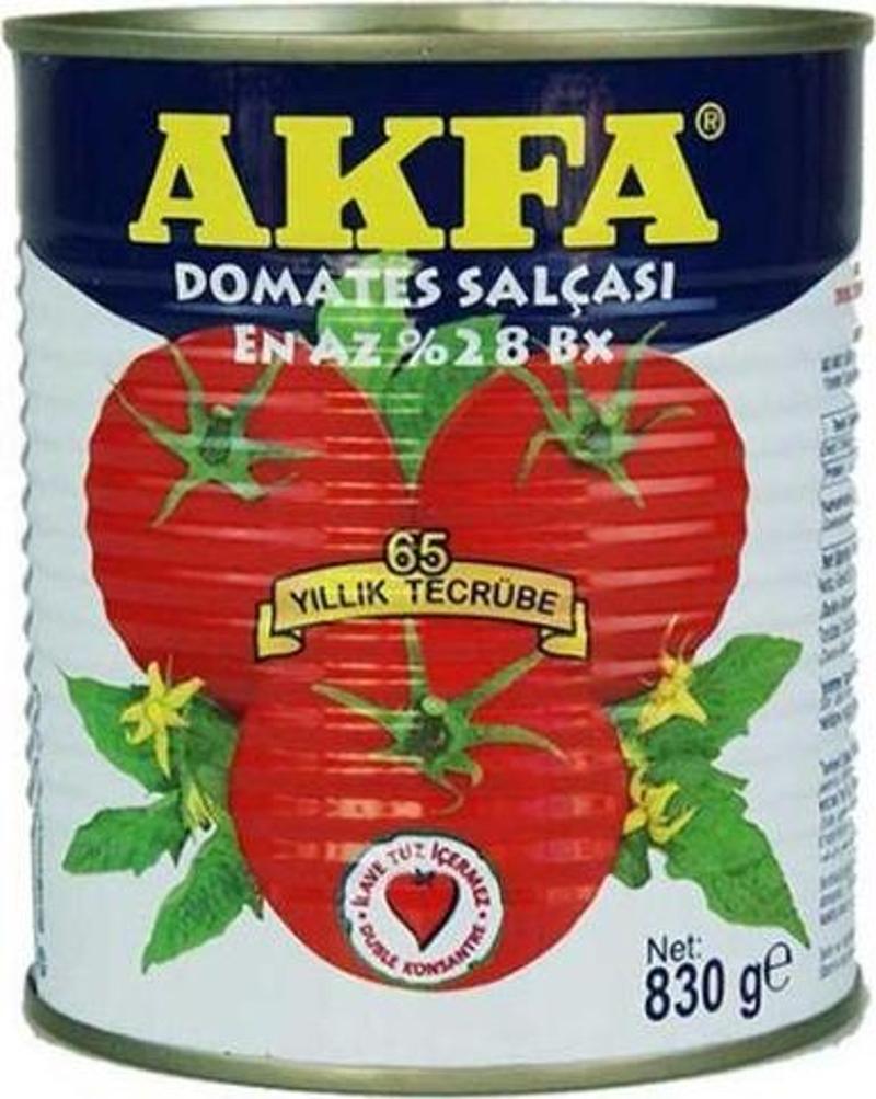 Domates Salçası Teneke 830 GR (12'li)