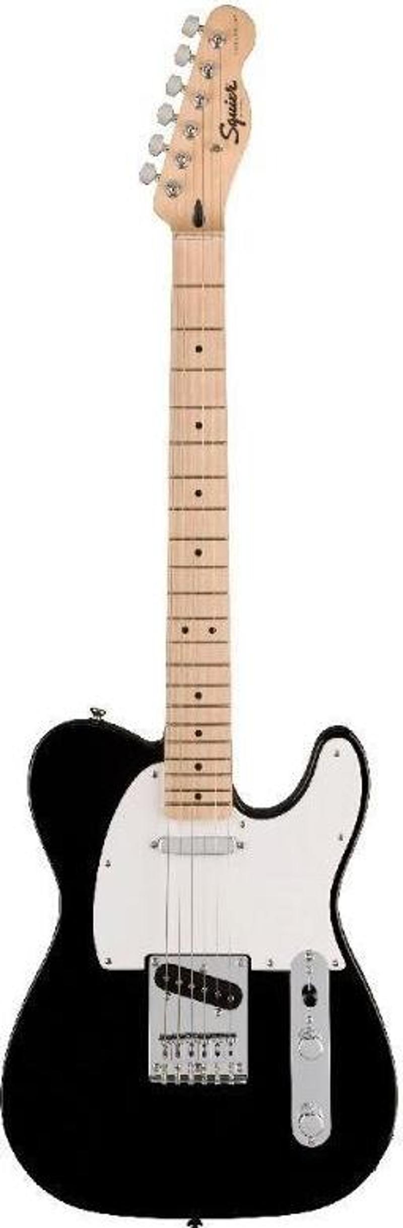 Sonic Telecaster Akçaağaç Klavye WPG Black Elektro Gitar