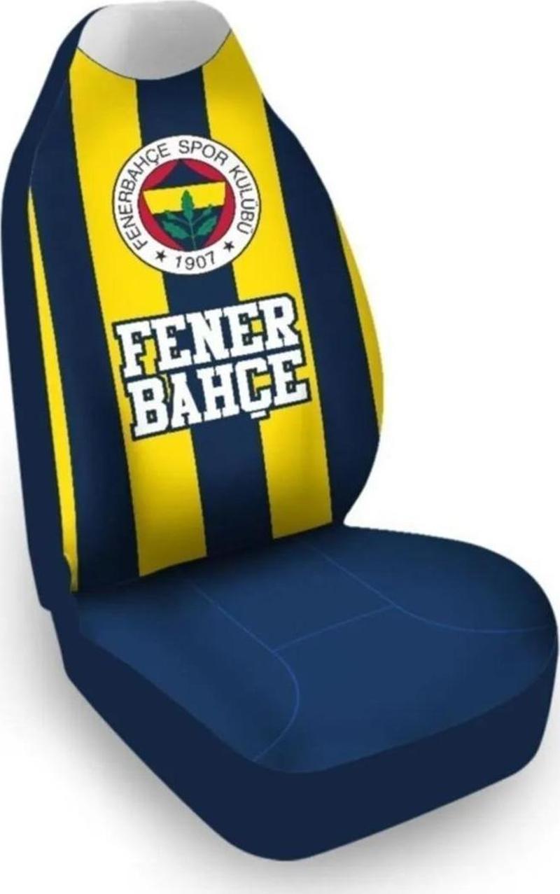 LİSANSLI FENERBAHÇE 2'Lİ ÇUBUKLU ARABA KOLTUK KILIFI