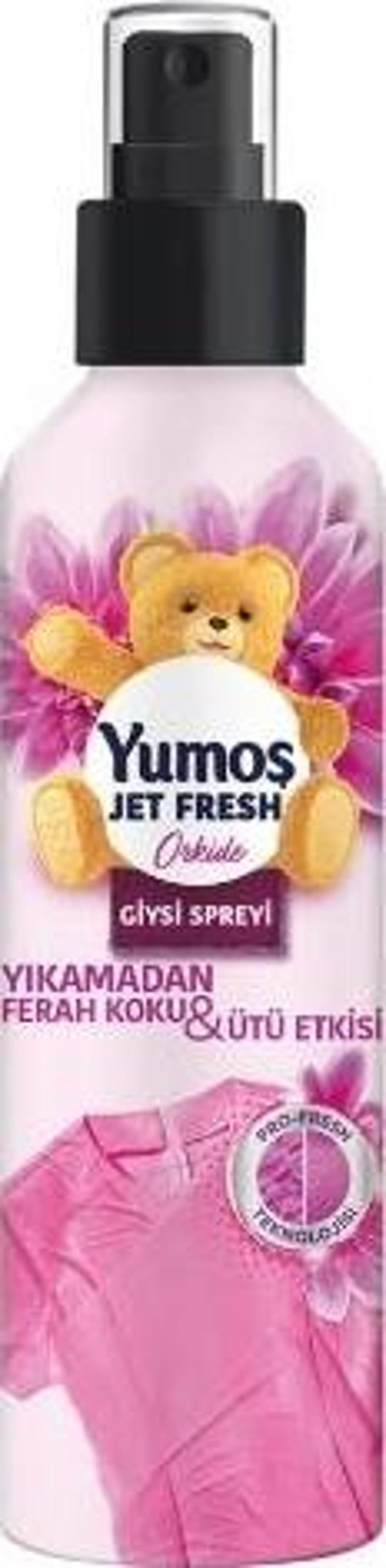 Jet Fresh Giysi Spreyi 200 ml. Orkide