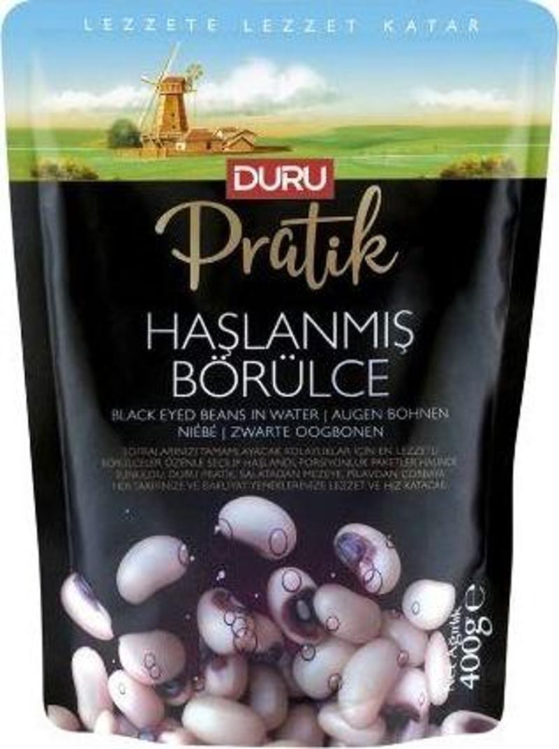 Pratik Haşlanmış Börülce 400 Gr. (12'li)