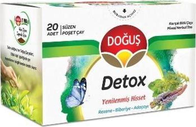 Doğuş Detox Bitki Çayı 20'li 35 Gr. (4'lü)