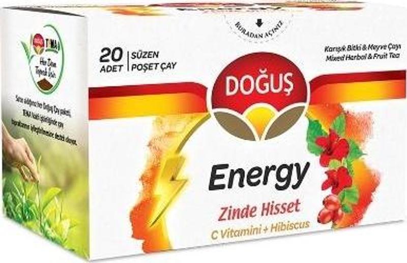 Doğuş Energy Bitki Çayı 20'li 40 Gr.