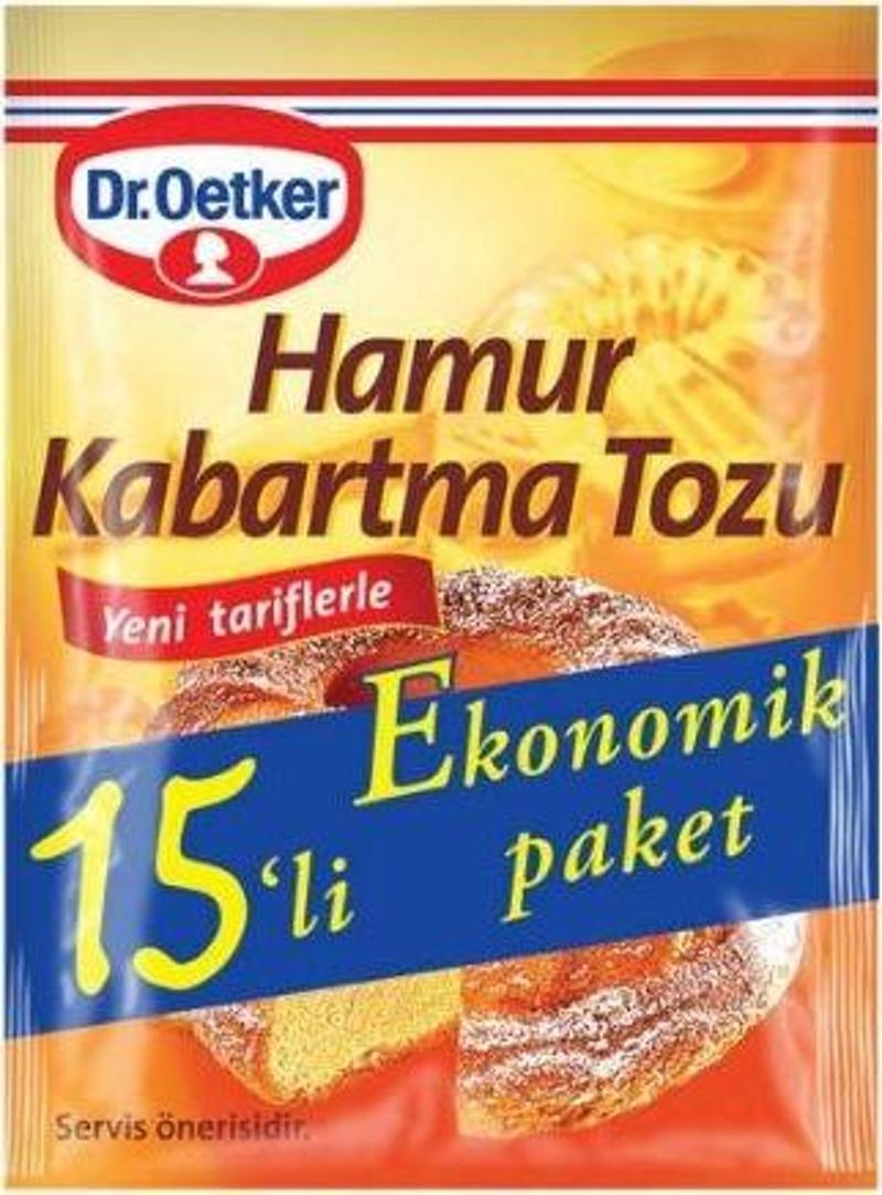 Hamur Kabartma Tozu 15-li (4'lü)