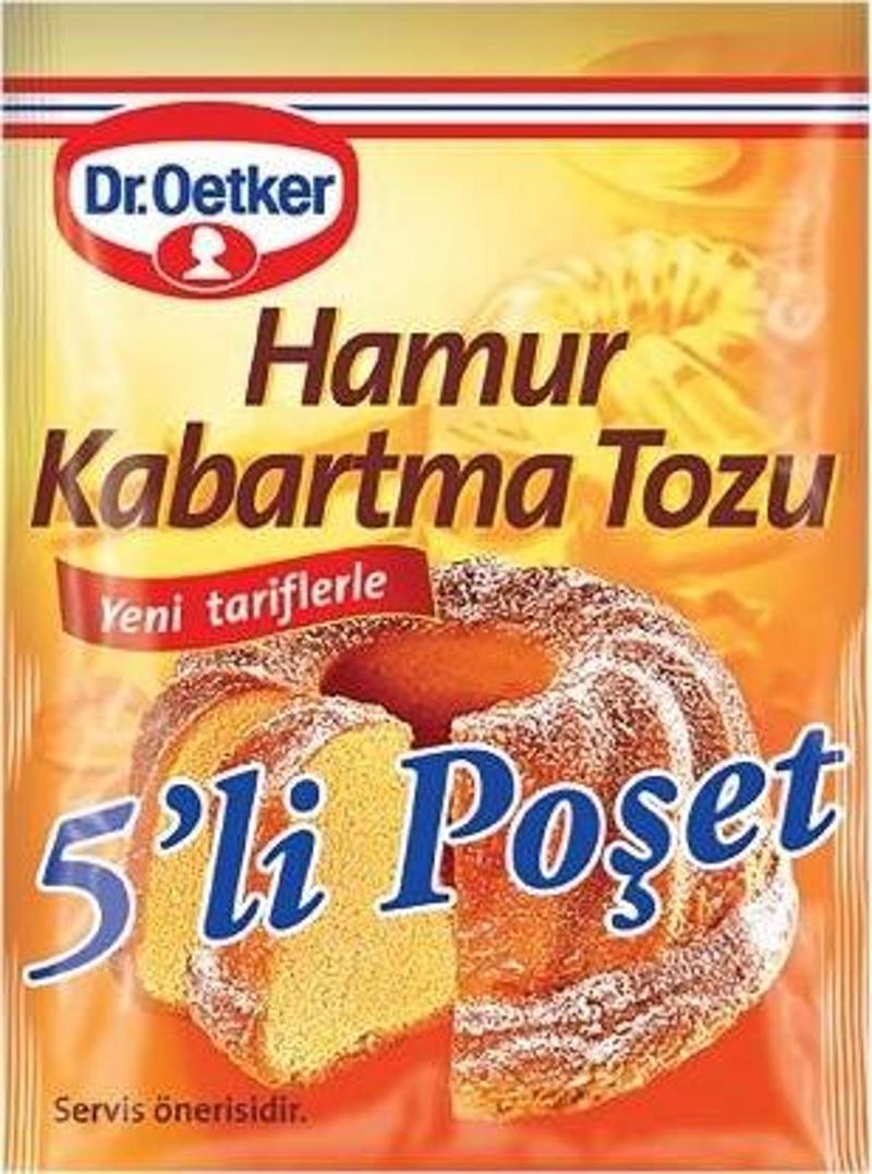 Hamur Kabartma Tozu 5'li (24'lü)