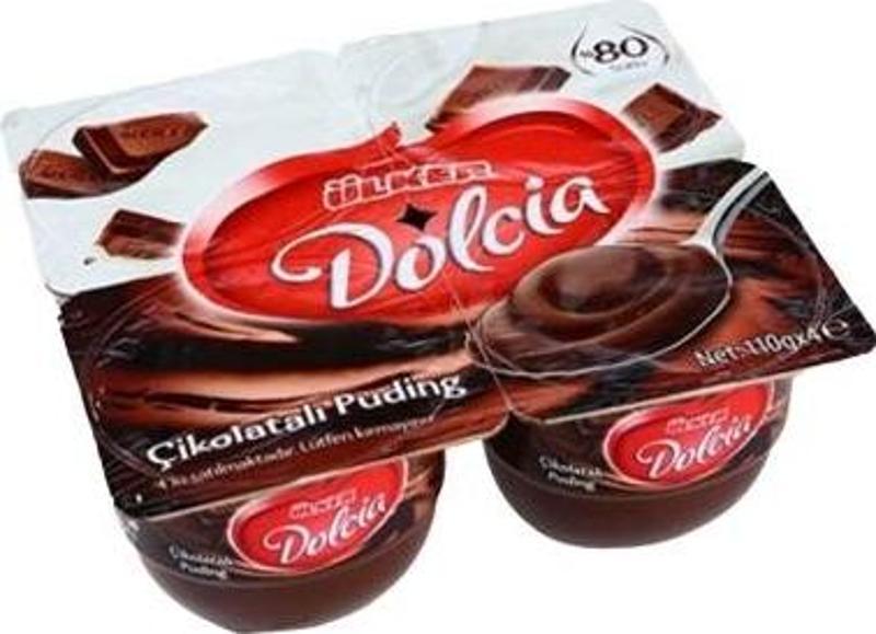 Dolcia Çikolatalı Puding 4x100 Gr.