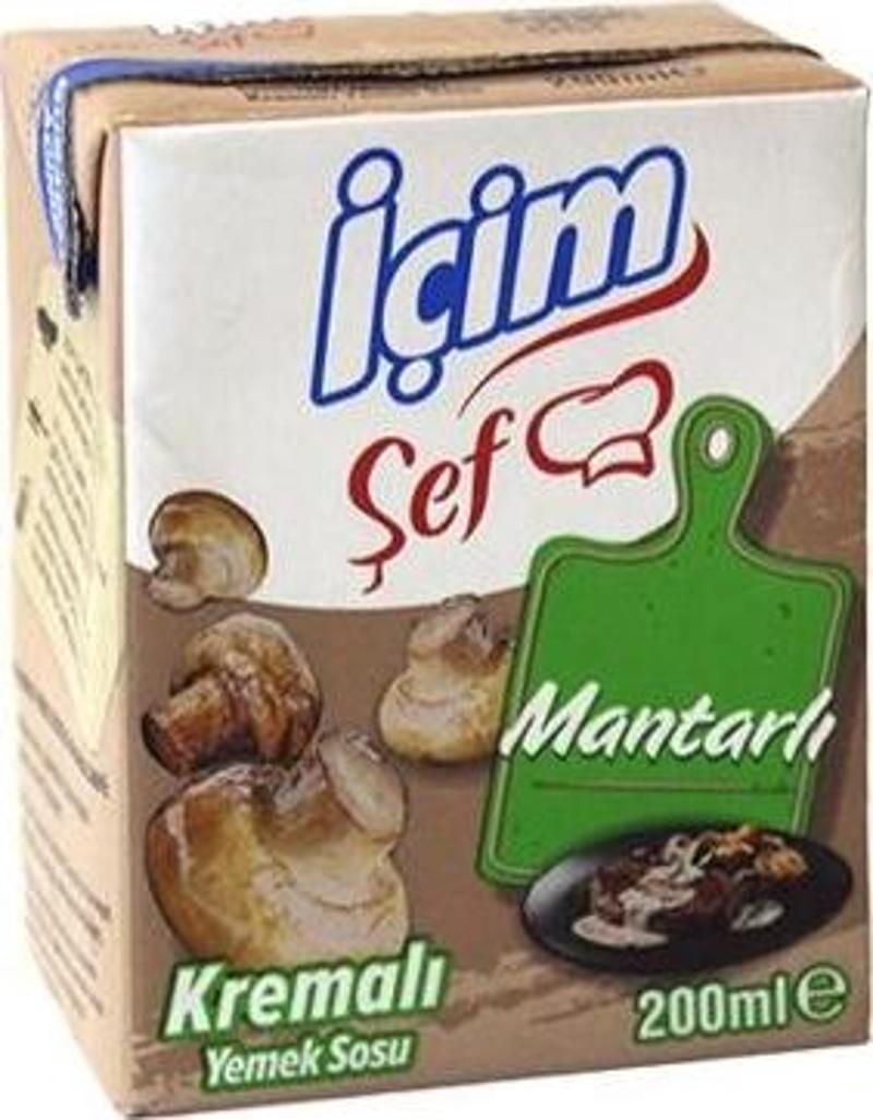 Şef Krema Mantarlı 200 ml. (12'li)