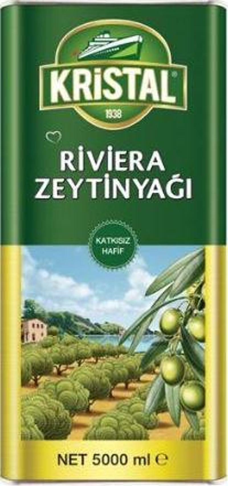 Riviera Zeytinyağı 5 Lt. Teneke (24'lü)