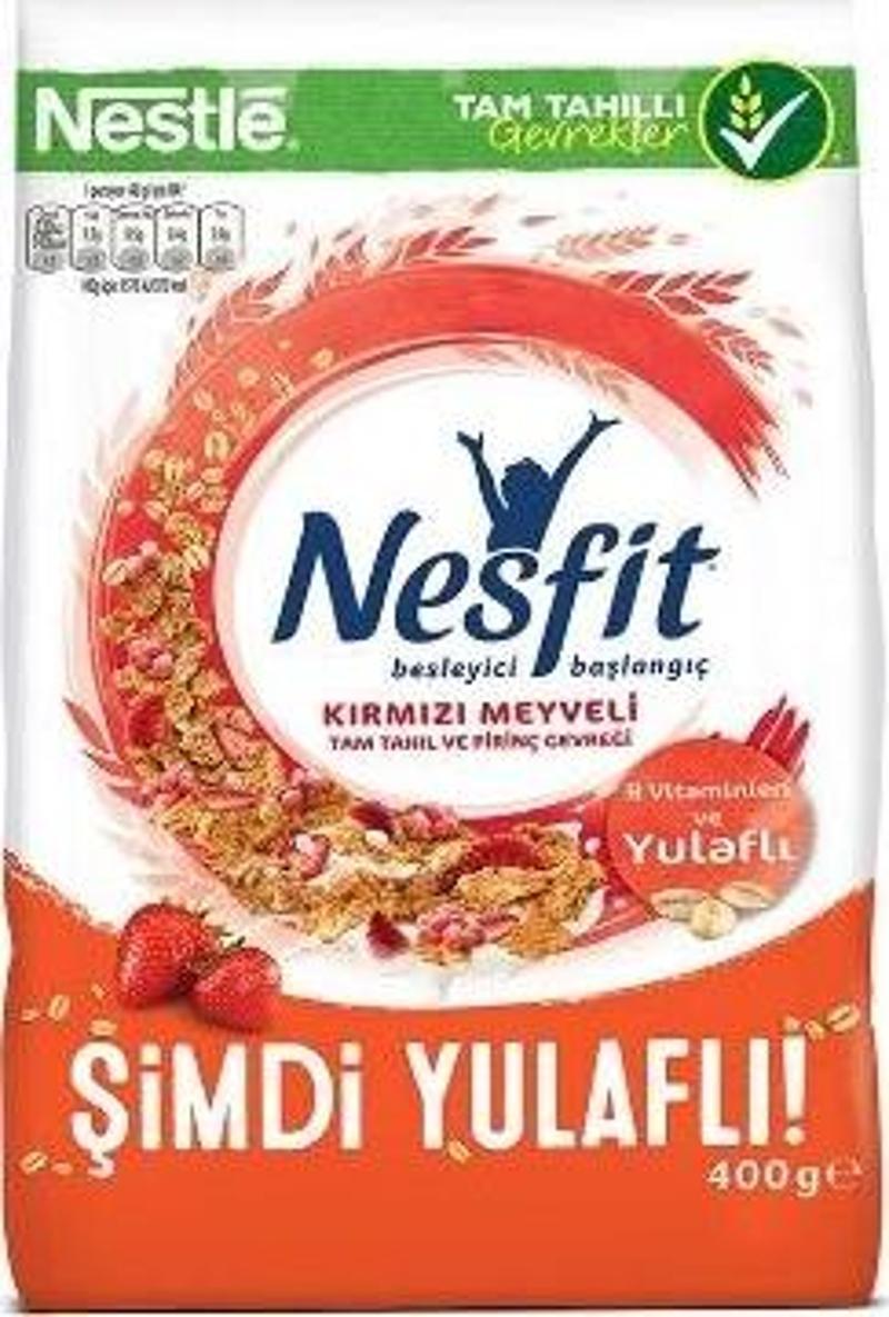 Nesfit Kırmızı Meyveli 400 Gr. (6'lı)