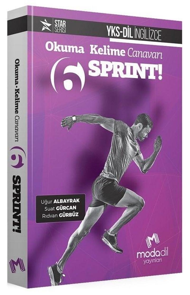 Modadil YKS DİL İngilizce Okuma-Kelime Canavarı SPRINT-6 Modadil Yayınları