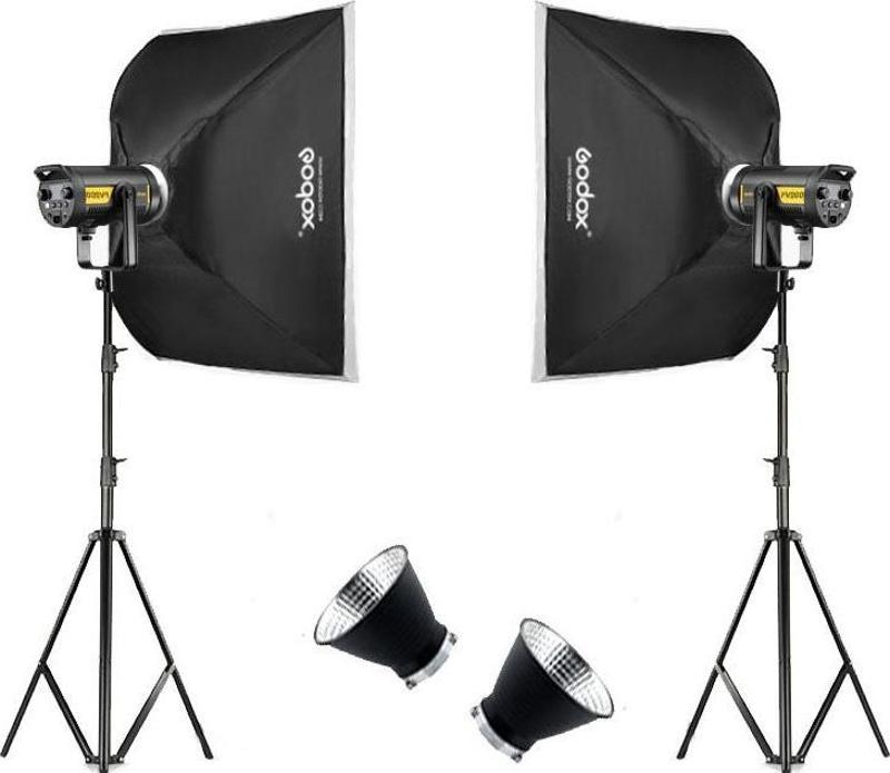 FV200 2'li Kit 200 Watt LED Video Işığı