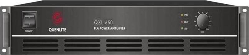 QXL-650 Power Amfi 650 Watt Hat Trafolu 100V/8 Ohm