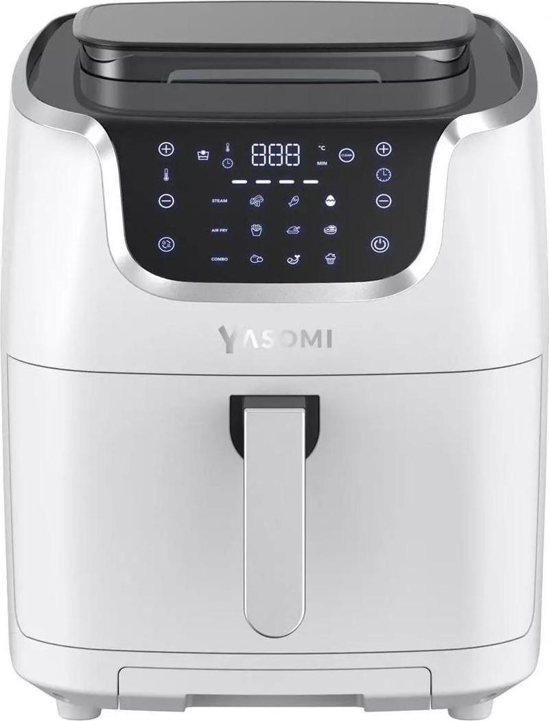 Y77 Xxl Buharli Airfryer Fritöz 7lt 1700W Beyaz ( Türkiye Garantili )