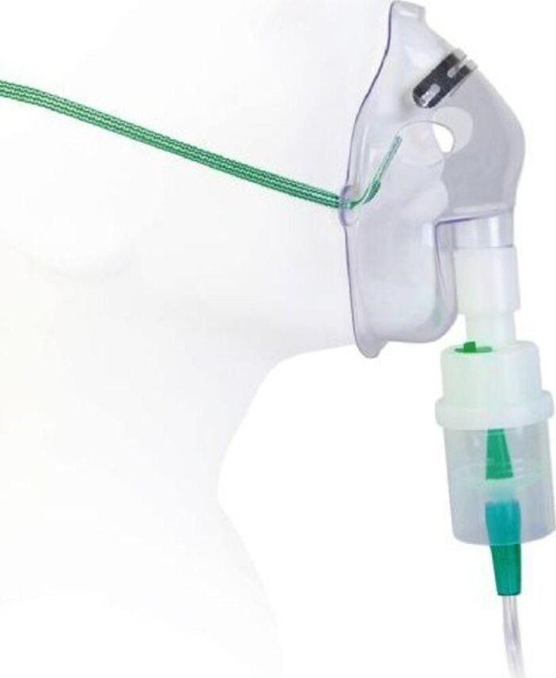Oksijen Maskesi Ilaç Hazneli Çocuk Pediatrik Nebulizatör Maske 2 Adet