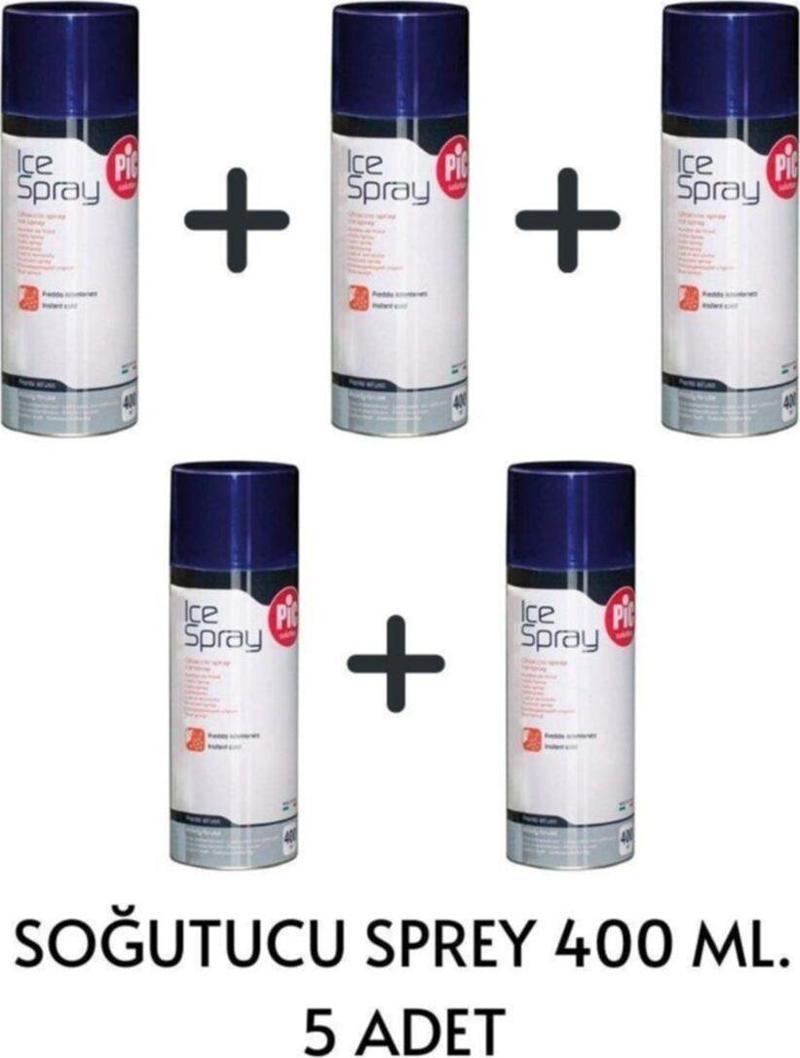 Soğutucu Sprey 400 Ml. 5 Adet