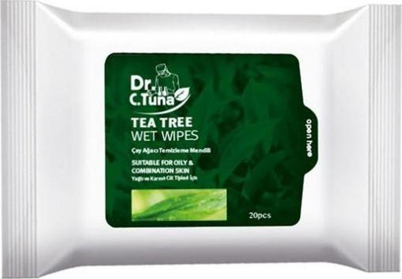 Dr.C.Tuna Çay Ağacı Temizleme Mendili 20 Adet