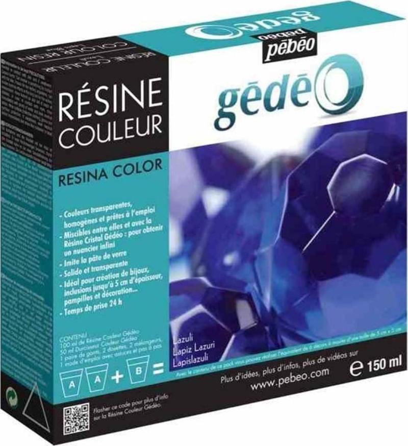 Gedeo 150ml Renkli Reçine Lazuli