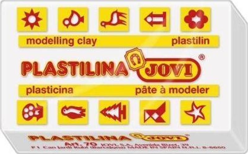 Plastilin Oyun Hamuru 30X50 Gr. Beyaz 30 Lu (1 Koli 30 Adet)