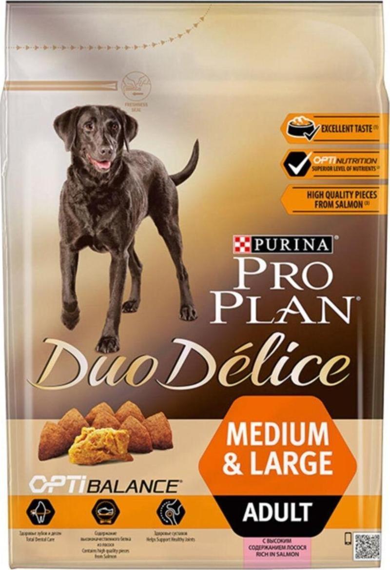 Duo Delice Adult Somon Yetişkin Kuru Köpek Maması-10 kg