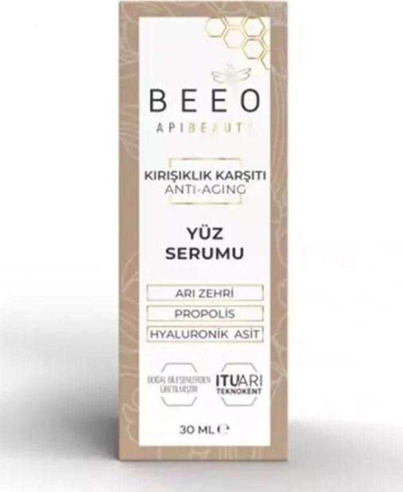 Beeo ApiBeauty Arı Zehirli Propolisli Anti-Aging Yüz Serumu 30 ml