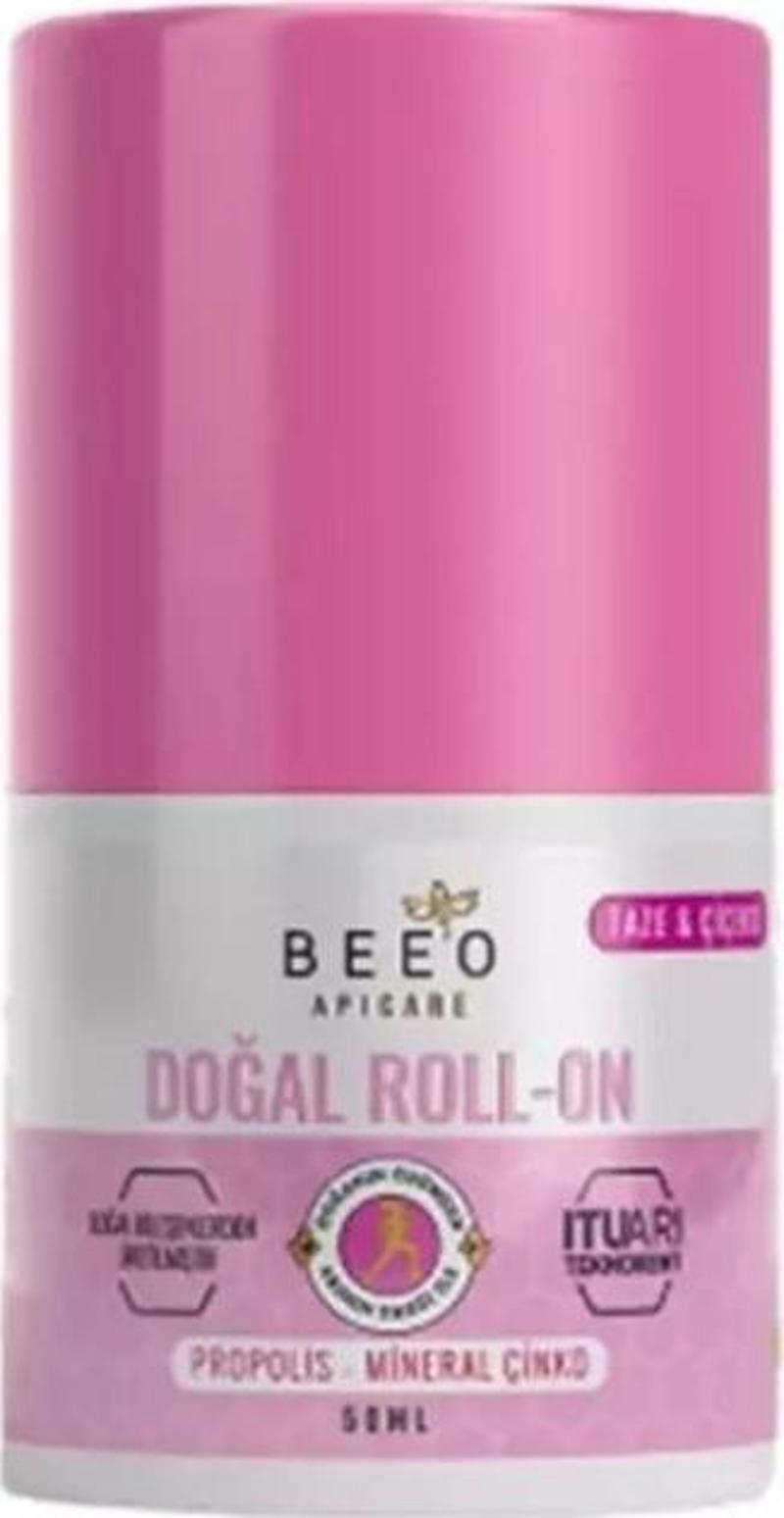 Bee'o Apicare Doğal Roll On Kadın 50 ml