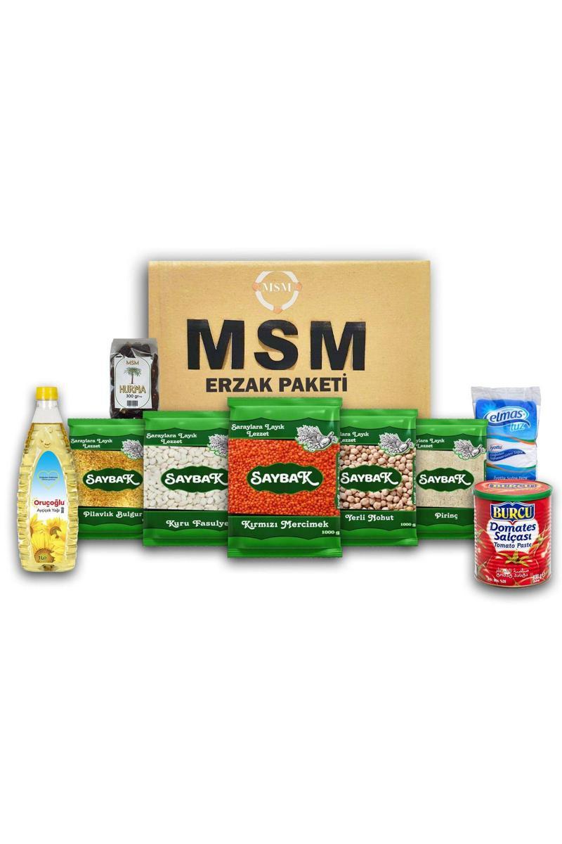Msm Erzak Paketi Kumanya Kolisi 9 Parça No 20 idefix