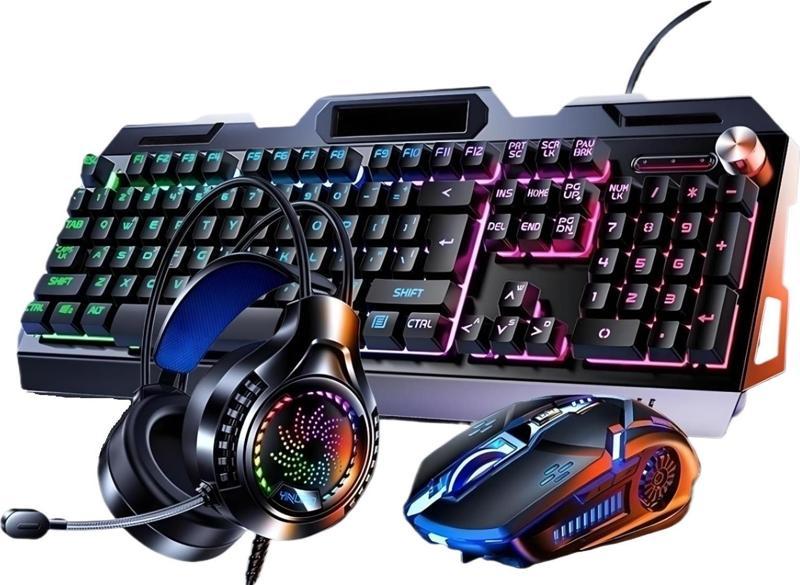 Gaming Klavye Mouse Kulaklık Set