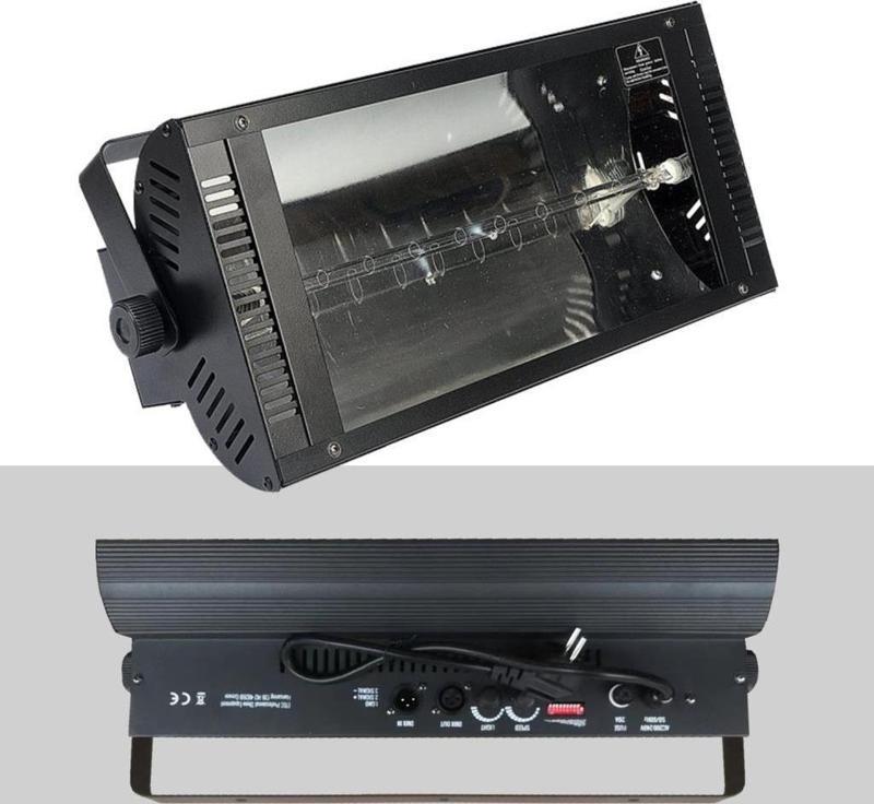 Strobe-1500DMX Strobe Light Çakar Işık 1500 Watt DMX Kontrol Disko Sahne Işık