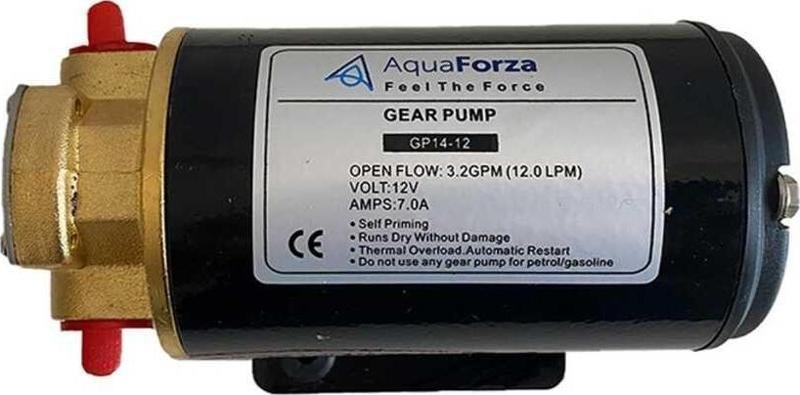 AquaForza Dişli Yakıt-Yağ Pompası 15 Litre/dk  24V