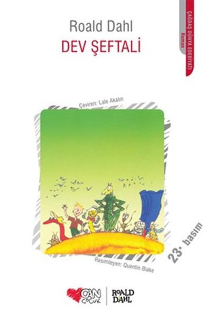 Can Çocuk Yayınları Dev Şeftali - Roald Dahl