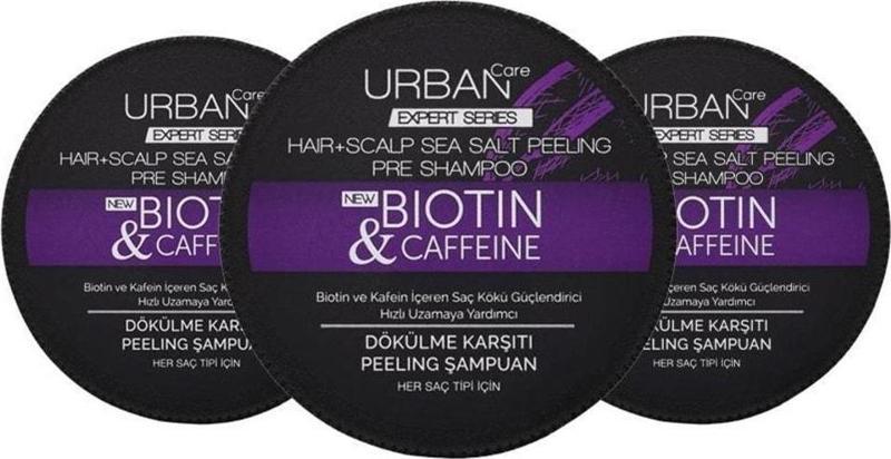 Expert Biotin & Kafein Peeling Şampuan 200 Gr X 3