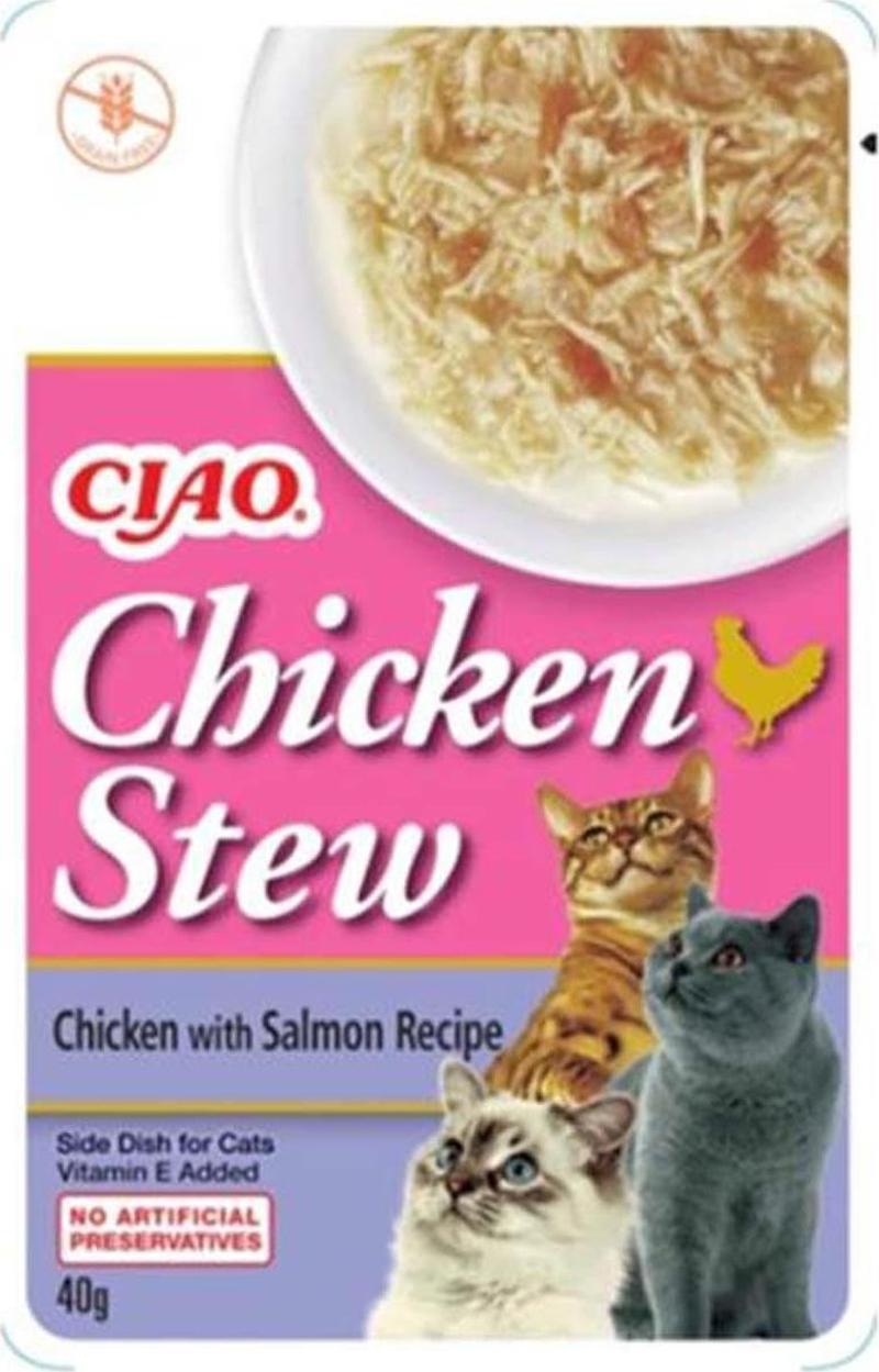 Tavuk Güveç ve Somonlu Kedi Et Ezmesi 40 Gr