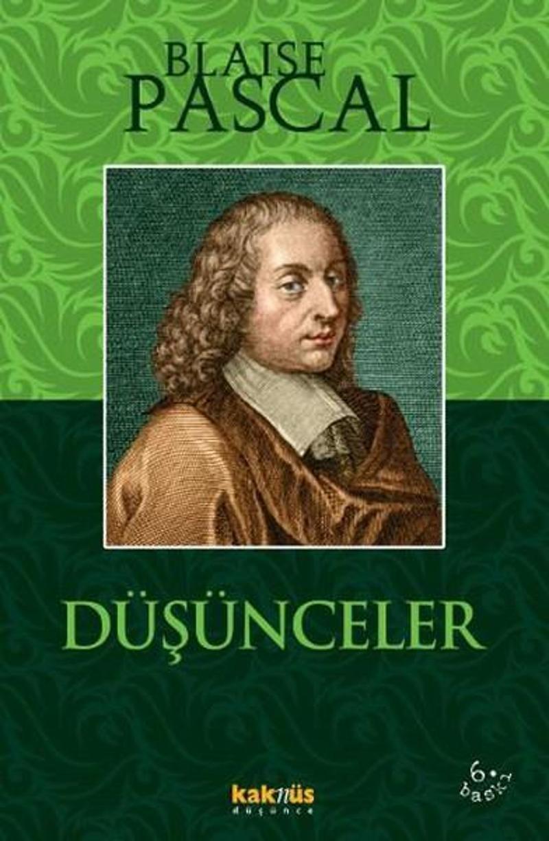 Kaknüs Yayınları Düşünceler - Blaise Pascal