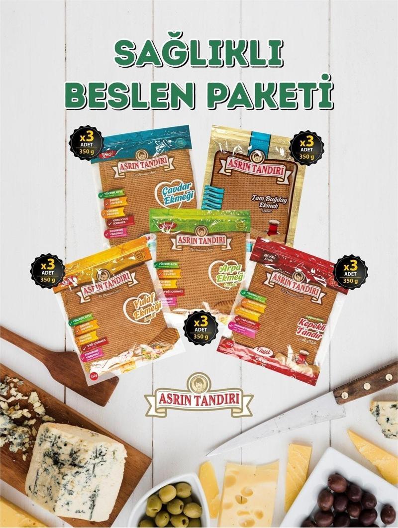 150 Adet Lavaş 15'li Sağlıklı Beslen Paketi ( 1 Paket 350 gr ) 15 x 350 gr